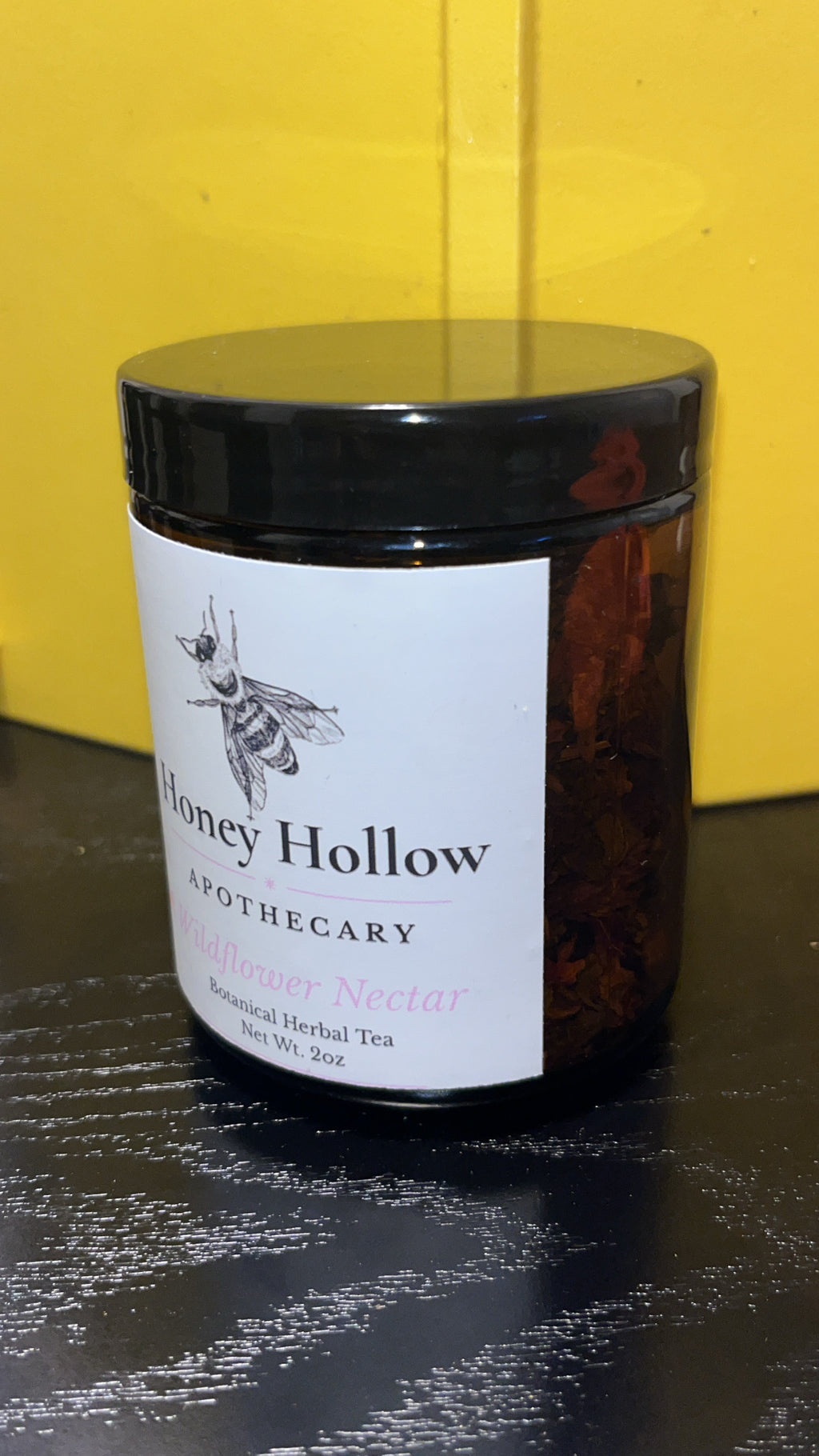 Loose Leaf Herbal Tea – Wildflower Nectar Floral Blend, Caffeine-Free