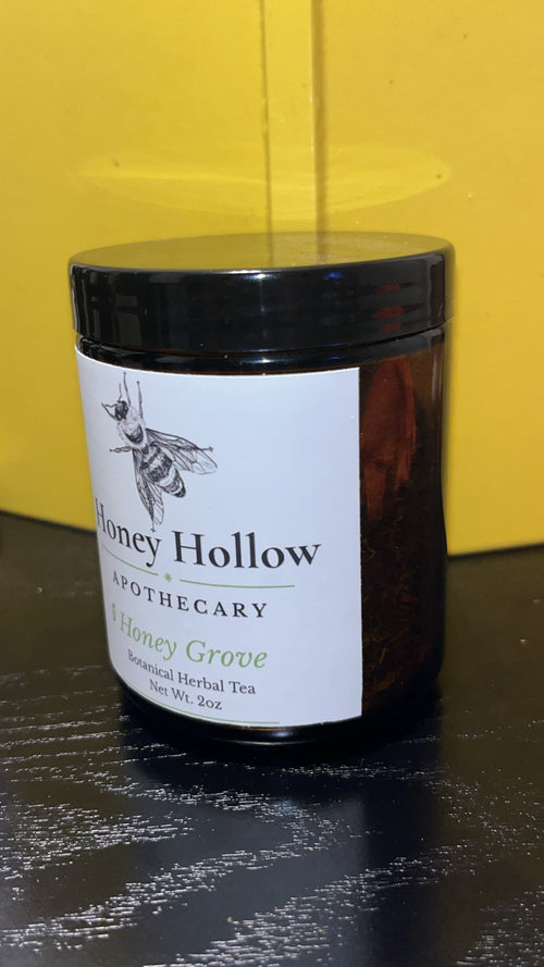 Loose Leaf Herbal Tea – Honey Grove Blend, Caffeine-Free