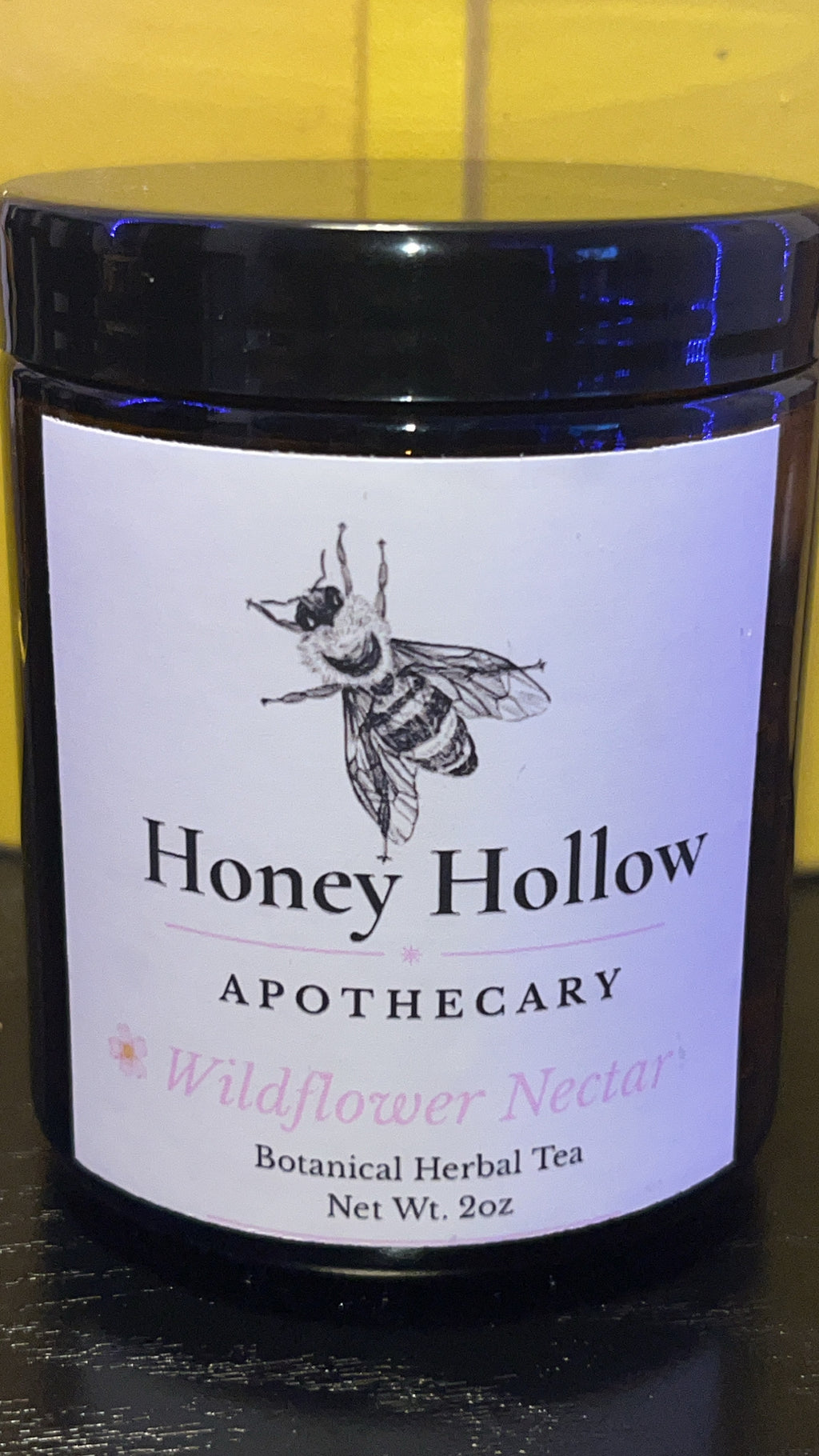 Loose Leaf Herbal Tea – Wildflower Nectar Floral Blend, Caffeine-Free